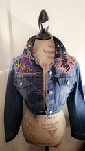 Load image into Gallery viewer, Cropped Jean Jacket
