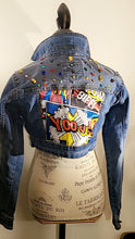 Load image into Gallery viewer, Cropped Jean Jacket

