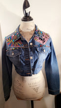 Load image into Gallery viewer, Cropped Jean Jacket
